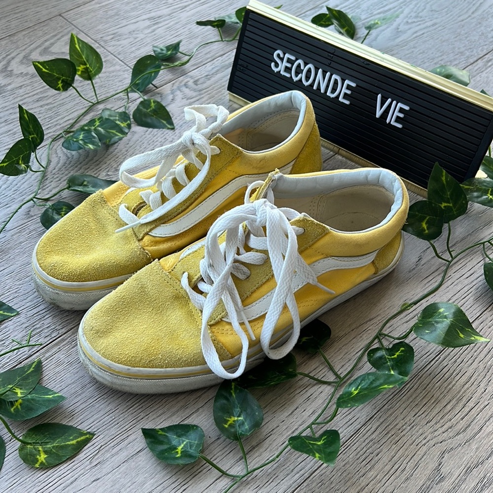 Yellow Vans Sneaker